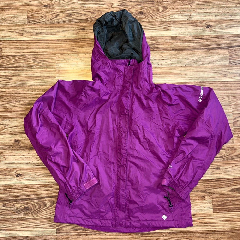 Columbia Omni-Tech Purple Insulated Windbreaker - Medium